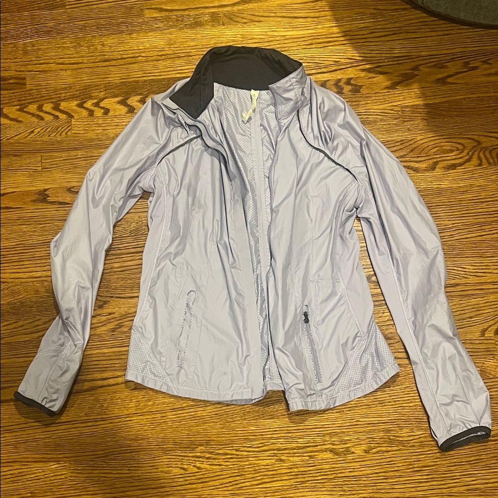Women's Lavender and  grey Lululemon Jacket size 10